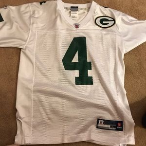 Green Bay packers Brett Farve jersey youth L